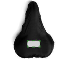 Polyester (190T) bicycle seat cover